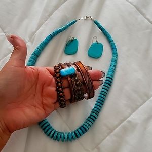 Copper & Turquoise Native Set